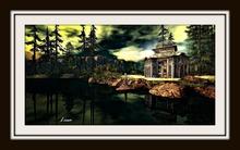Blue Tree Art  - Still Water Runs Deep