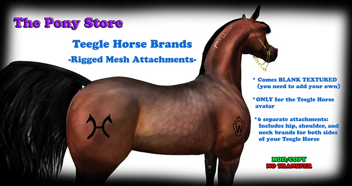 [TPS] Teegle Horse Brands (BOXED)