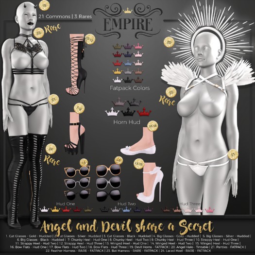 Empire Glasses and Chunky maitreya