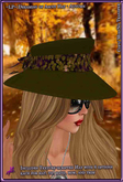 ~LP~ Hat Dreaming of Ascot  [BOXED] Texture Scripted Autumn