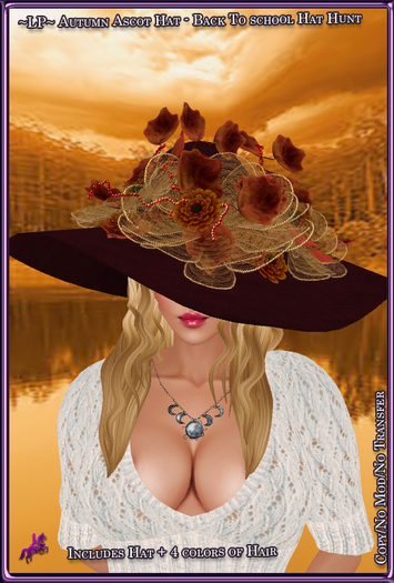 ~LP~ Hat Autumn Ascot [BOXED]