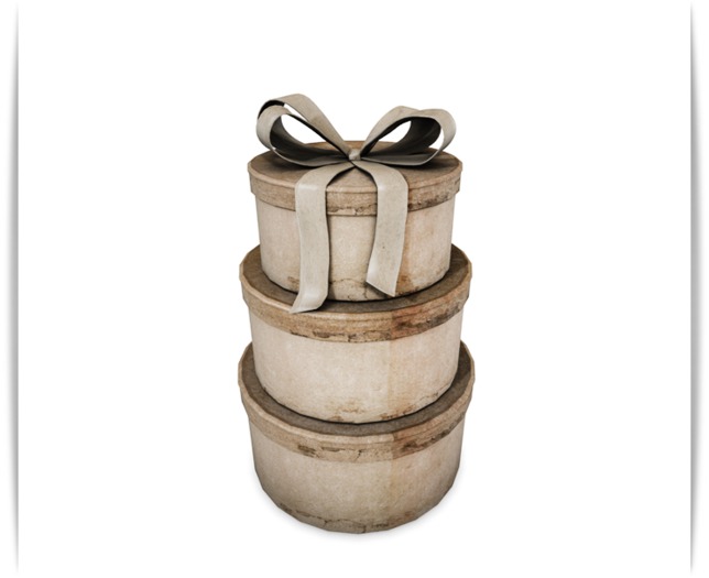 Second Life Marketplace - hive // holly's hat boxes [neutral]