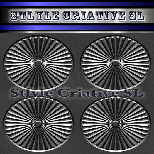 Texture wall metal 3D