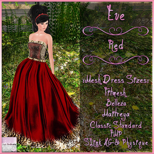 Eve Dress Red