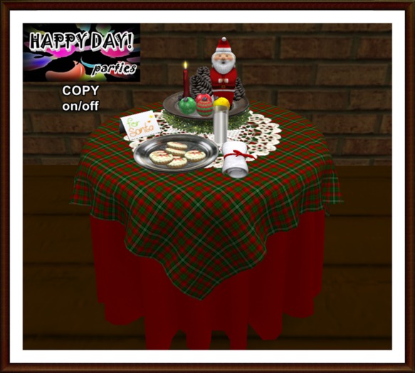 Christmas - For Santa - Table