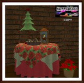 Christmas - Antique Table