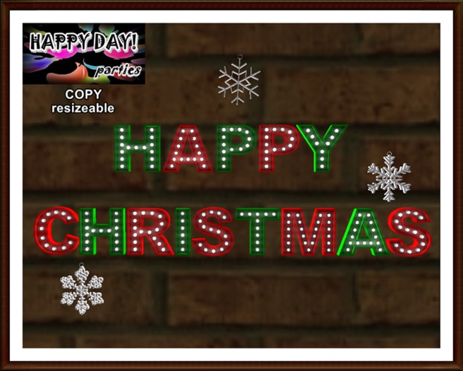 Christmas - Happy Christmas Sign