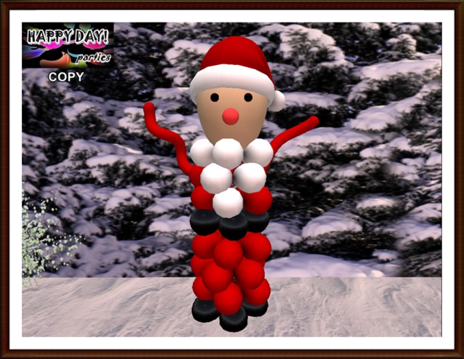Christmas - Santa Balloons