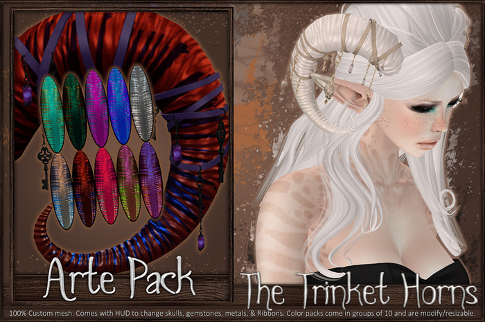 :[P]:- Trinket Horns:// Arte Pack