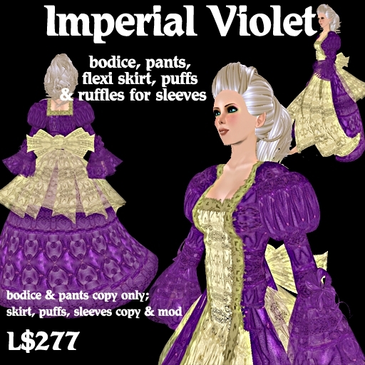 Imperial Violet Gown (box)