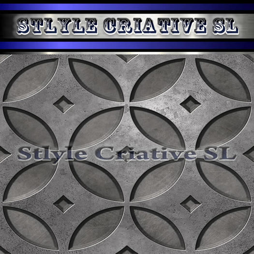 Texture wall metal 3D