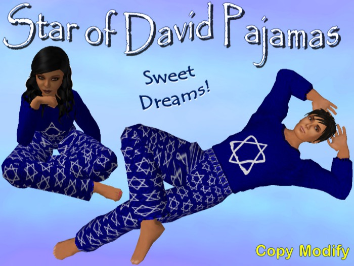 *Timeless PJs* Star of David