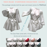 tres blah - Robe Open & Closed (Maitreya only) - White