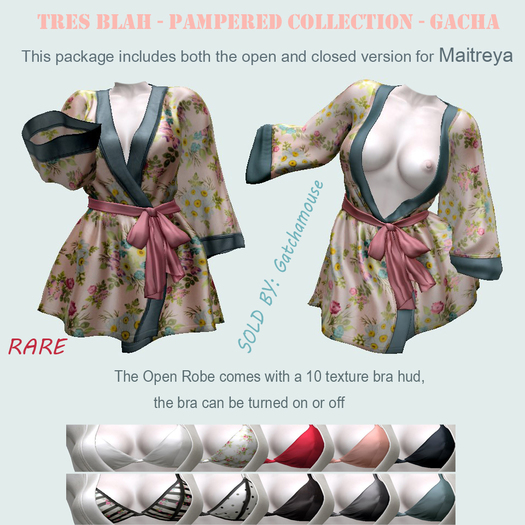 tres blah - Robe Open & Closed (Maitreya only) - JOY RARE