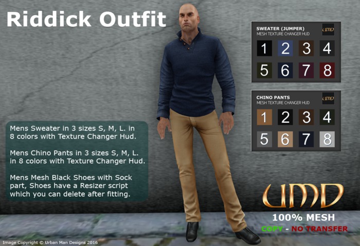 UMD Riddick Outfit (BOXED)