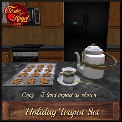 Holiday Teapot Set