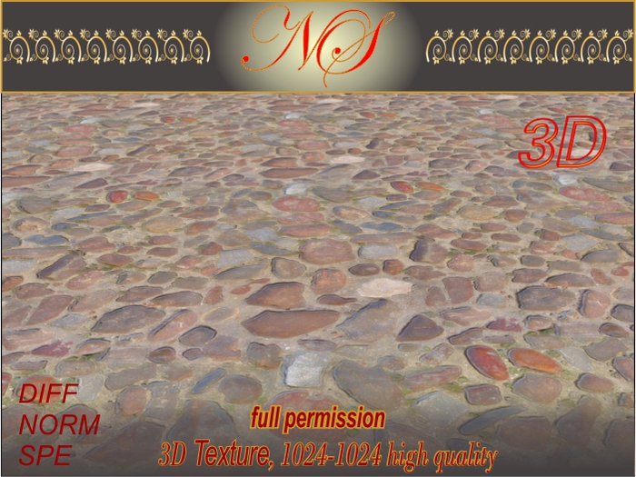 N_s 3d texture pavers  P_021