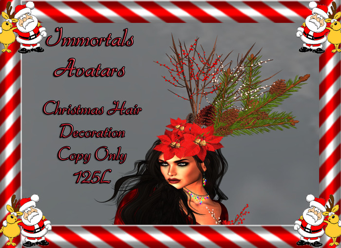 Immortals Avatars Christmas Hair Decoration