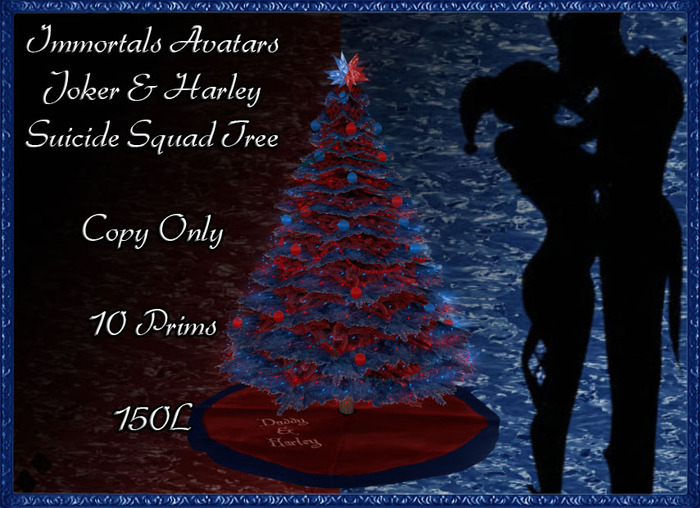 IMMORTALS AVATARS JOKER & HARLEY SUICDE SQUAD TREE