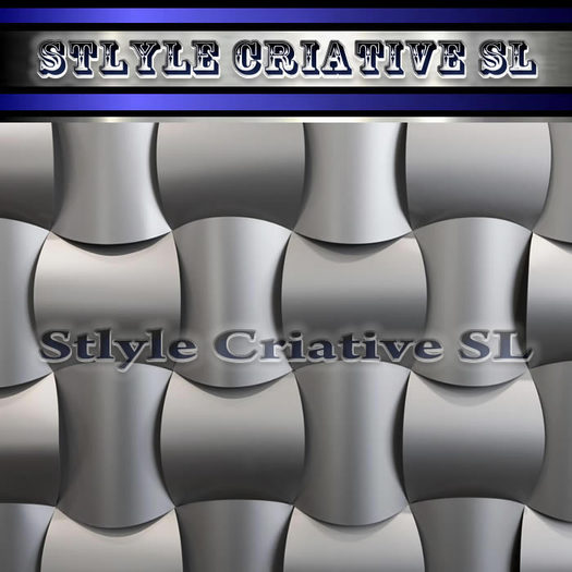 Texture wall metal 3D