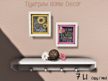 THD~ Floral Love shelf deco