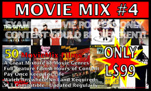 MovieMix #4 - 50 Full Feature Film Movies - Best Movie DVDs