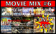 MovieMix #6 - 50 Full Feature Film Movies - Best Movie DVDs