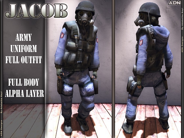 [AdN] JACOB (FULL MESH OUTFIT )