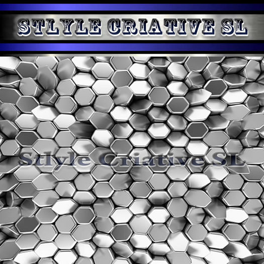 Texture wall metal 3D