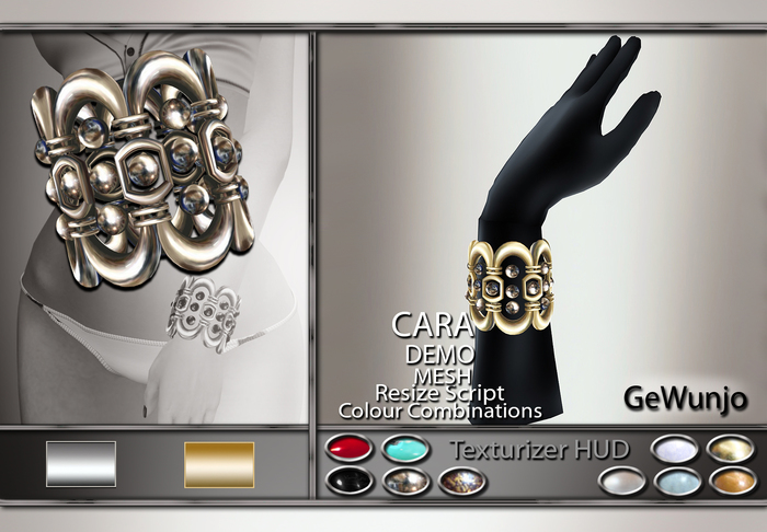 GeWunjo : CARA bracelets DEMO