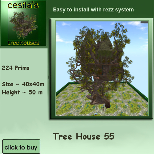 Tree House 1.55 Treehouse Baumhaus