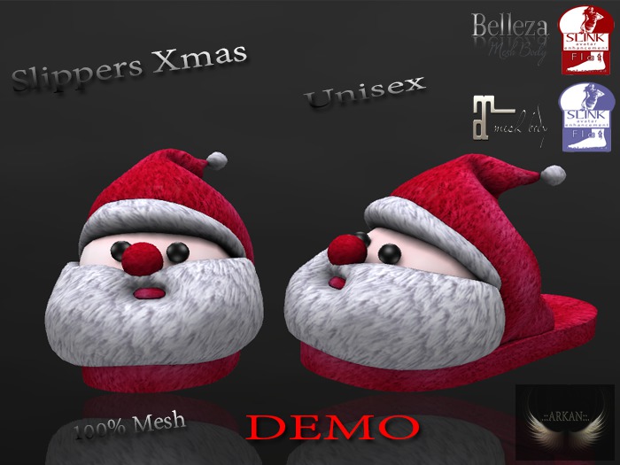 .::Arkan::. Slippers XMAS {DEMO}