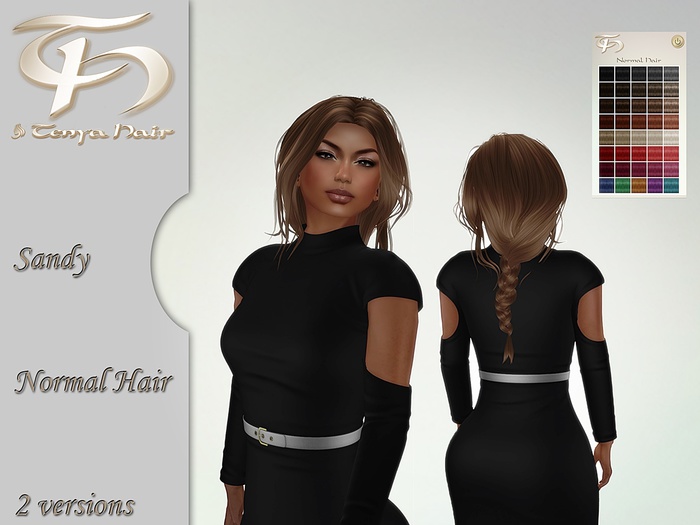 DEMO {Tenya Hair} Sandy Normal Hair