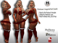 .:H.F Chritsmas Lingerie Outfit (100% Mesh)