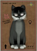 KittyCatS Box - Foxie - Soft Black