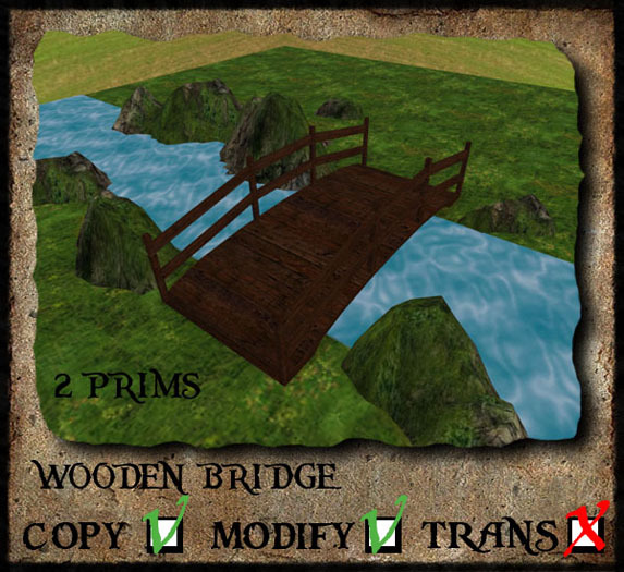 Wooden bridge
