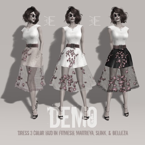 Hepburn Rose Dress In Unforgettable DEMO - More Than Ever - Box