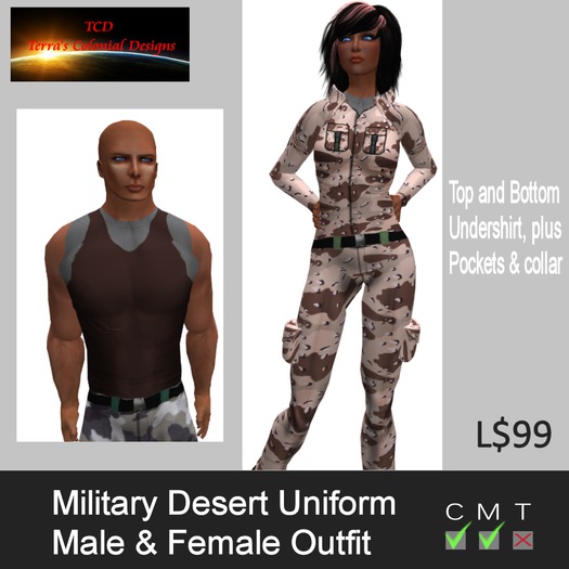 Military Desert Uniform