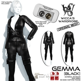 Wicca's Wardrobe - Gemma Outfit [Black] [BOXED]