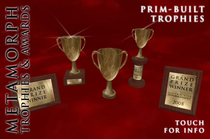 Metamorph Bronze Trophy on Base