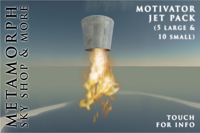 Metamorph Motivator Pack - 5 Large & 10 Small Jets