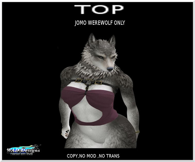 HARNESS TOP WEREWOLF