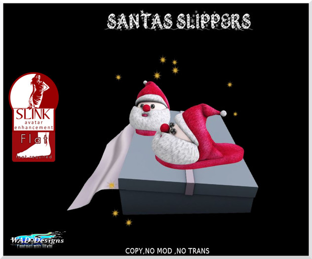 SANTAS SLIPPERS MALE