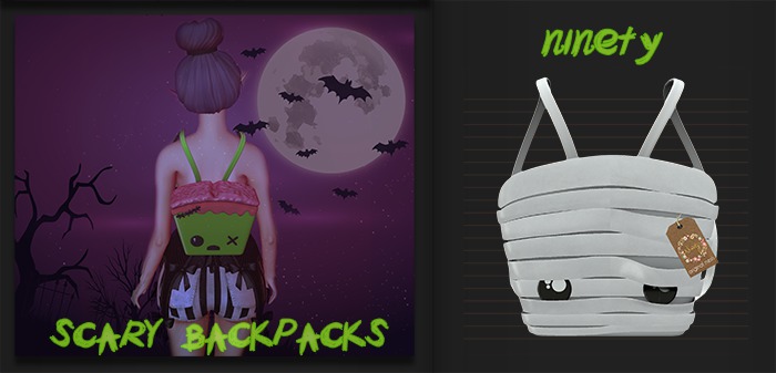 ninety - Scary Momia Backpack 