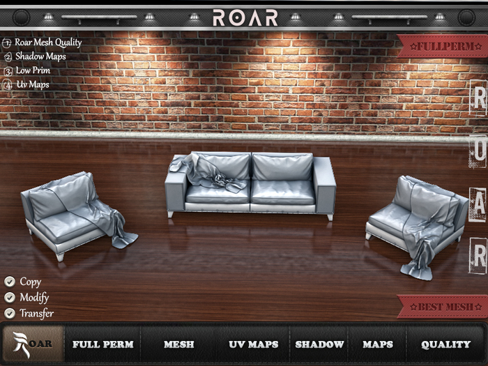 {::ROAR::} Fullperm Sofa #2035