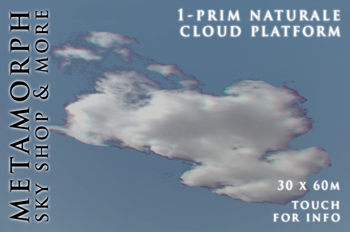 Metamorph 1-Prim Cloud Platform 30 x 60 NATURALE