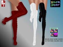 YM SHOP_Belen Slink High Feet Boots