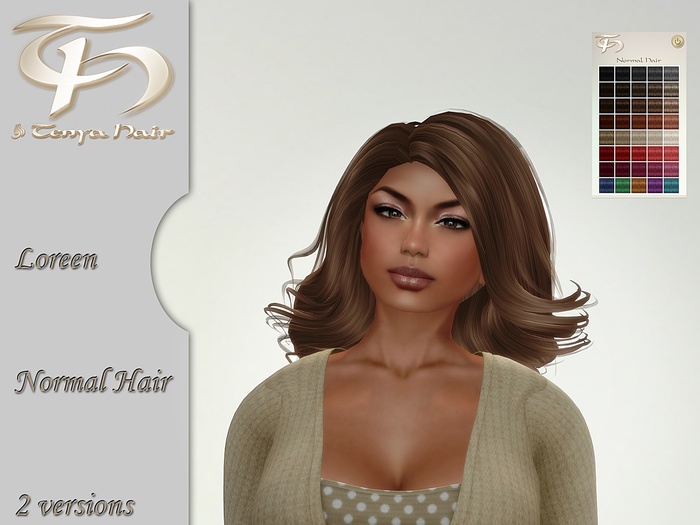 {Tenya Hair} Loreen Normal Hair