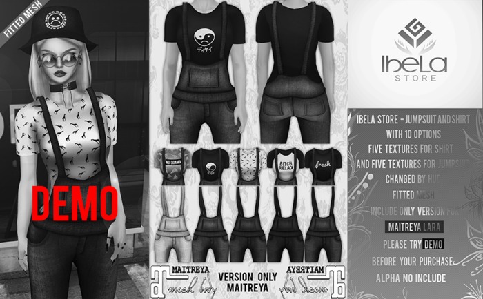 Ibela Store - Jumpsuit and Shirt Alexia  Maitreya (DEMO)