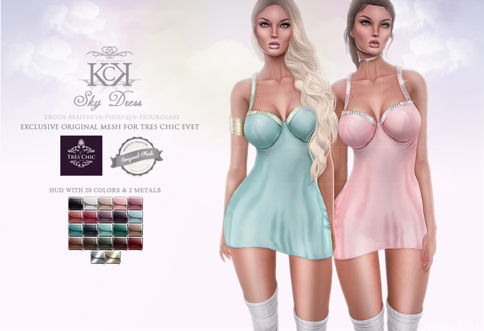 :::KC::: Sky Dress